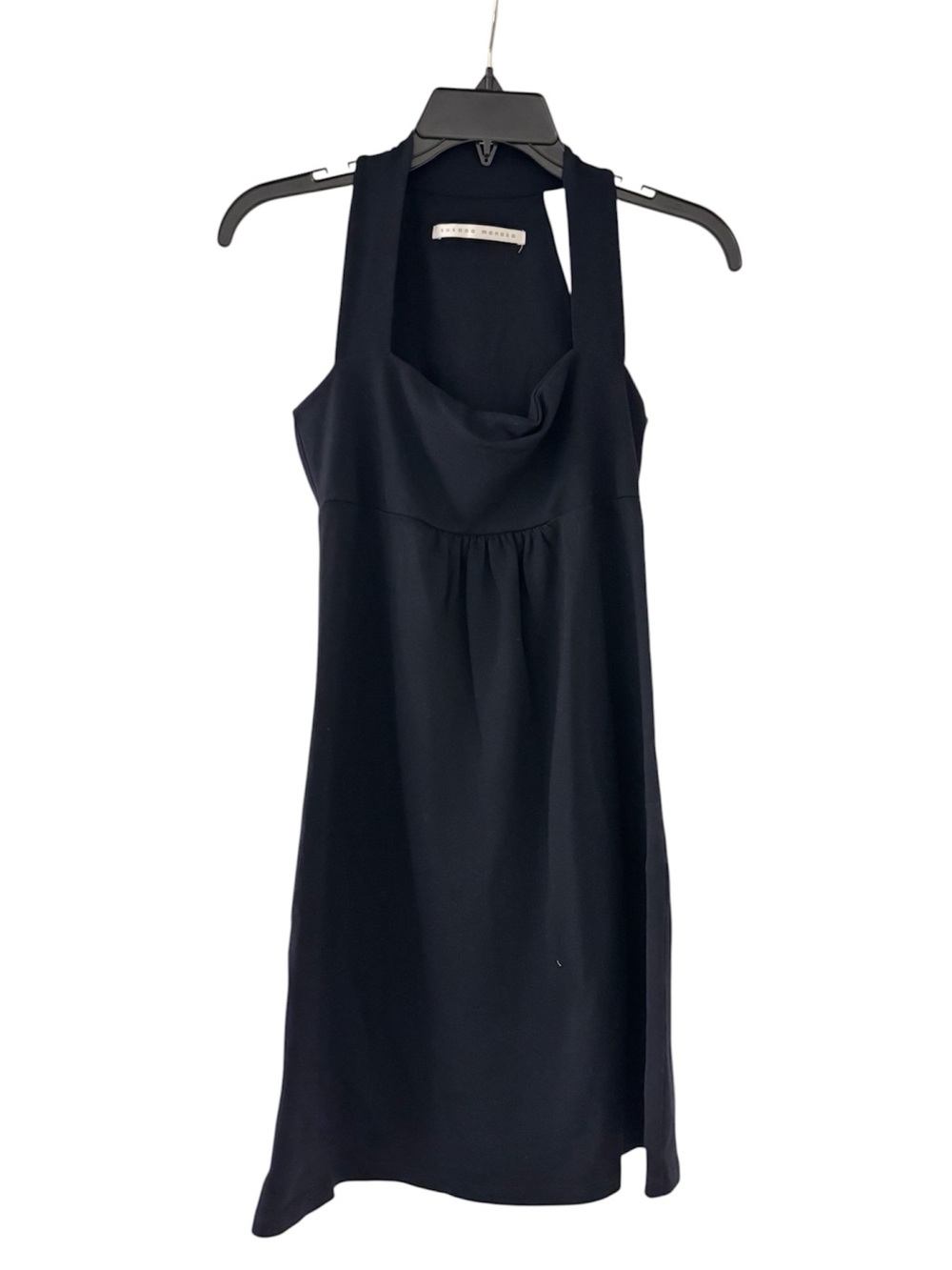 SUSANA MONACO Navy Blue Halter Mini Dress